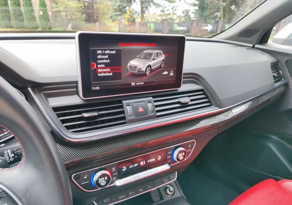 Audi SQ5 cena 176000 przebieg: 80500, rok produkcji 2019 z Strzegom małe 466
